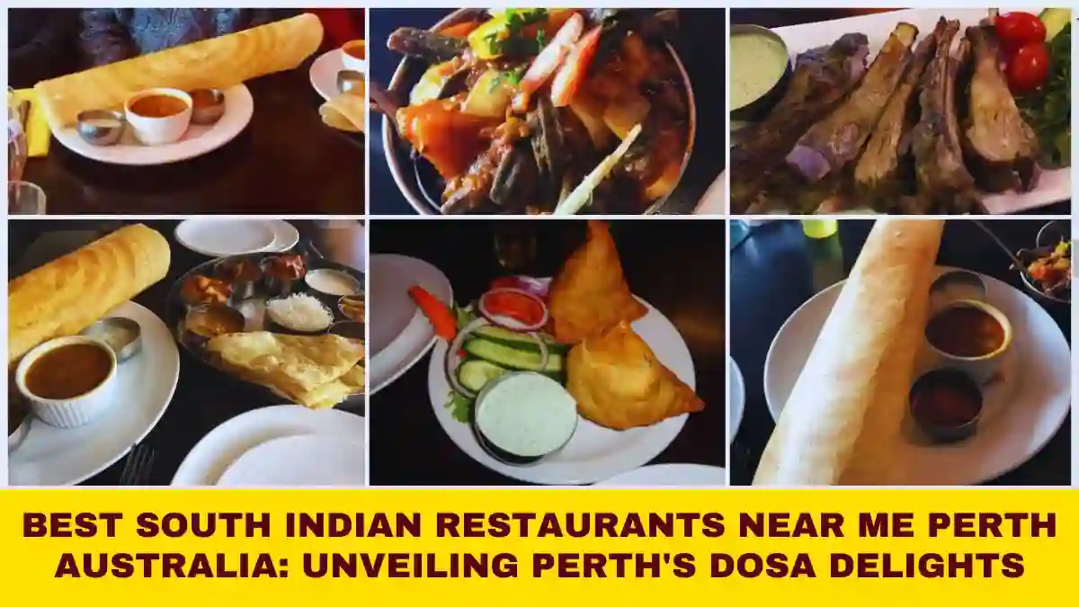 Best South Indian Restaurants Near me Perth Australia Unveiling Perth's Dosa Delights